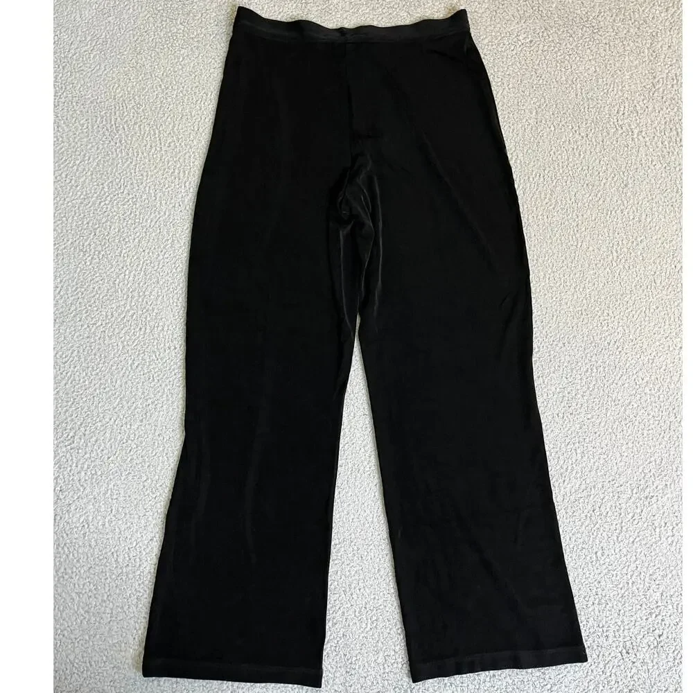 Chicos Traveler Pants Medium Short 1.5 Zip Up Ankle Slinky Stretch High Rise - Picture 7 of 13